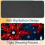 Mouse Pad Αντιολισθητικό Καουτσούκ Παιχνίδι Γραφείου Χριστούγεννα Χιόνι 4