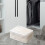 Foldable Plastic Storage Box Under Bed Odorless Moistureproof for Pillows Coats Blankets White Translucent Organizer 4