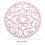Silicone Placemat Anti-Scalding Table Mat Pink 2
