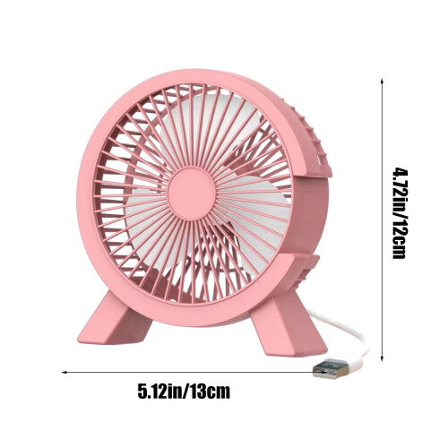 Εξαιρετικά αθόρυβος ανεμιστήρας γραφείου με υψηλή ροή αέρα, με δυνατότητα 2