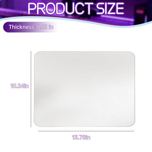 Mousepad για γραφείο, Mousepad από σκληρυμένο γυαλί 7H, Αξεσουάρ παιχνιδιών για γραφείο, 1