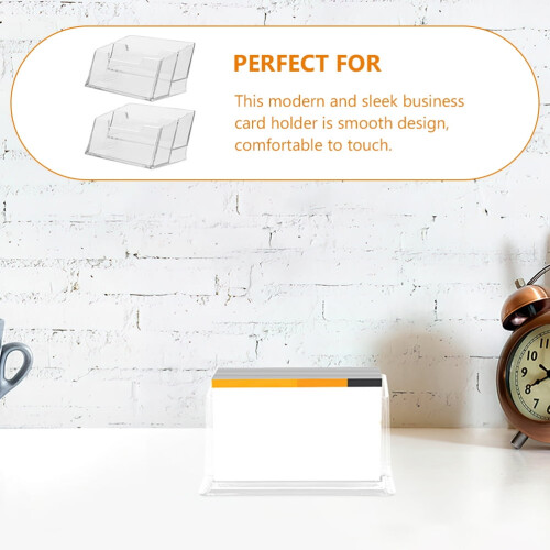 2 Pcs Presentation Multi Business Card Holder Display Stand 1
