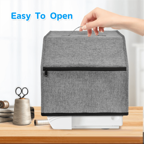 Κάλυμμα μηχανής Serger με τσέπες για αποθήκευση, σκόνη ραψίματος, οι περισσότεροι 2