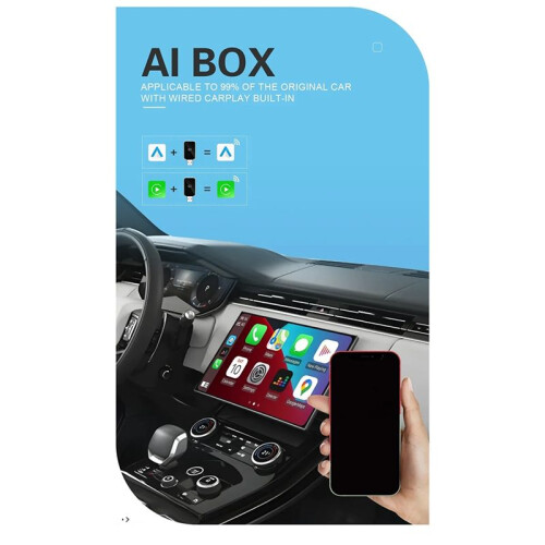 Wireless CarPlay Android Auto Wireless Adapter   Box Plug and  WiFi Fast Connect Universal for 2