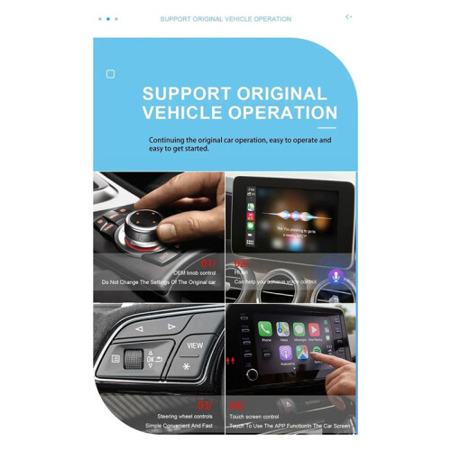 Wireless CarPlay Android Auto Wireless Adapter   Box Plug and  WiFi Fast Connect Universal for 2