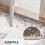 Tapis abstrait moderne 5x7, velours perle, lavable en machine 4