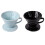 Κώνος φίλτρου πορσελάνης Tineasur Blue1Pack για καφέ σε σταλάκτη για χρήση στο γραφείο 3