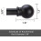 Bare de perdea, negru mat, 48-93 inci, 5/8 inci, rezistente 5