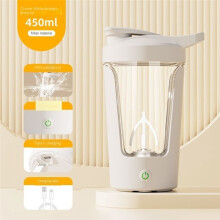 Tasse à Shake Électrique, Tasse à Mélanger Automatique, Tasse à Café et Lait, Mélangeur Portable, Tasse à Eau Rotative, Noir