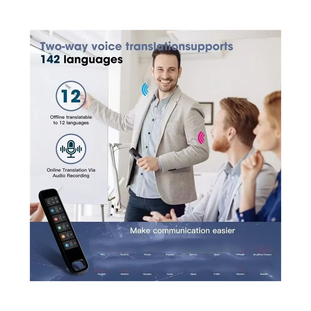 New X10b Point Reading Translation Pen Online Ai Translator 142 Language Read Scan Voice Translation Pen English Learn 6034215223033