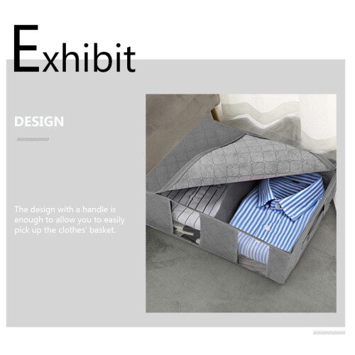Foldable Under Bed Storage Containers with Adjustable Dividers – Large Capacity, Compatible with Most Beds 2