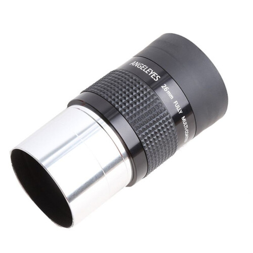 Acessórios para Telescópio Astronômico Ocular de 2 Polegadas e 26 Mm, Material Metálico Revestido Multicamadas,  Campo de Visão HD 1