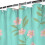 Cortina de chuveiro floral Pioneer Flower 72x84 polegadas com 12 3
