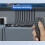 4K -Compatible Video Controller 3x3 Video Wall Processor -Compatible Multi-Screen Video Processor US PLUG 3