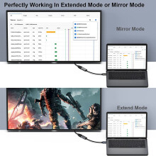 4K Display Port Naar -Compatibele Adapter, Unidirectionele (DP) Computer Naar Schermmonitorconverter 4K 60Hz