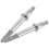 Chainsaw Accessories Hexagonal Silver Abrasive Grinding Stone 2Pcs 5.8X1.0X1.0Cm 4