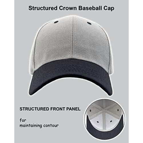 Gestructureerde baseballpet met verstelbare sluiting - Performance pet voor buitenactiviteiten 2