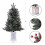 Flocked Fiber Optic Christmas Tree 3 ft to 4.5 ft 3