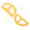 Wooden protractor for students180-degree measurement tool 6