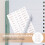 Neznačkové mesačné nálepky pre scrapbooking4sheets 8