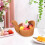 Wicker Storage Basket Plastic Duck Shape 1Pcs 12x8.7in 6