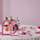 Decoração de mesa em formato de coração rosa (1 peça) 2