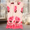 Liquidation ! Couverture polaire microfibre ultra douce et chaude, rose. 2