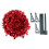 Bedroom Christmas Tree Red PET Plastic 1 Set 47.2in 5
