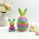 3D-printede påskehareegg grønne 15 cm 4