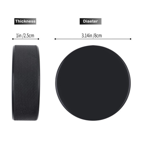 NIYANGLE Black Rubber Practice Set 9 Pieces 1