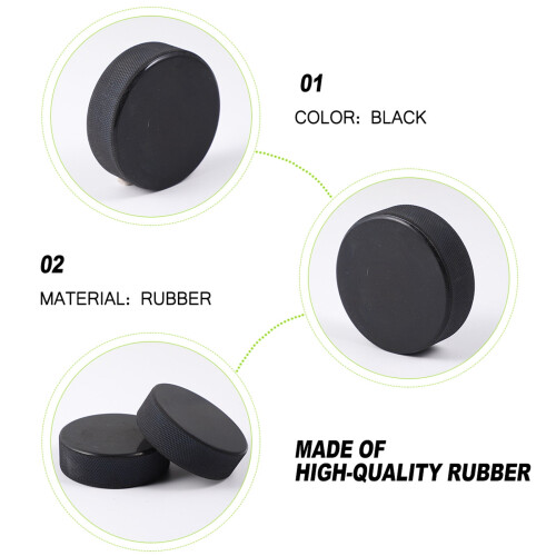 NIYANGLE Official Regulation Black Rubber 9Pcs for Practicing 2