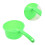 Plastic Water Ladle with Handle, Multi-Use Kitchen Scoop for Cooking, Serving, and Mixing 2