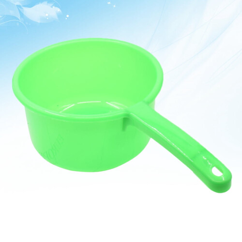 Plastic Water Ladle with Handle, Multi-Use Kitchen Scoop for Cooking, Serving, and Mixing 2