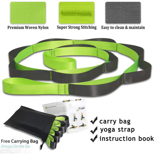 Non-Elastic Stretch Band for Mobility and Therapy Use 2