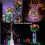 Πακέτο 2 πολύχρωμων φωτιστικών LED Fairy Lights 33ft - Αδιάβροχα φωτιστικά σε σειρά με 8