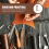 Leatherwork Kit Rectangular Standard Design Leather Sewing 1Set 15.7X13.8X3.3In 2