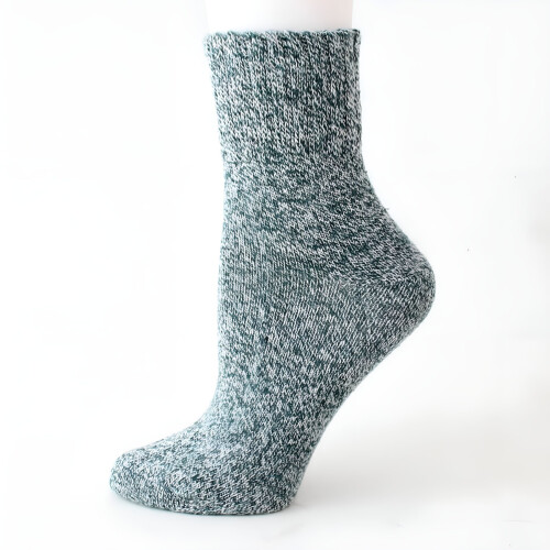5 Pairs Thick Wool Blend Socks Boot Socks Size 8-11 1