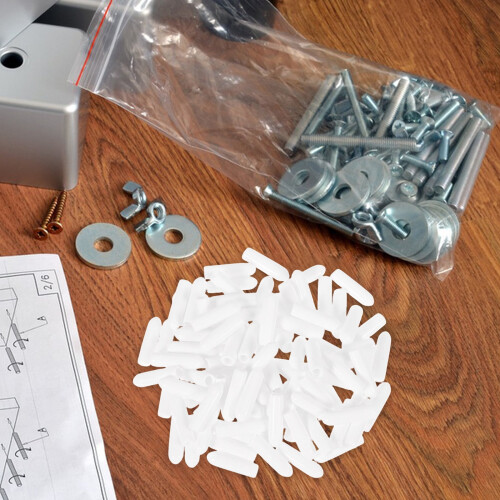 Plastic Dishwasher Rack Prong End Caps – 100 pcs 2