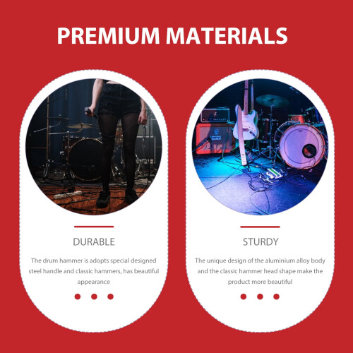 Musical Instruments Bass Drum Beaters Pedal Hammer Percussion 1