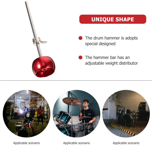 Bass Drum Beater Pedal Hammer Percussion Tool 1
