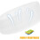 White Polyester Headband and Wristband Set 2