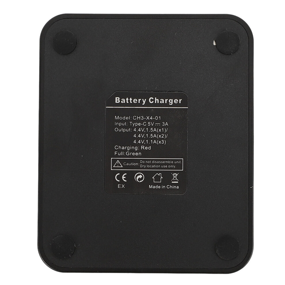 3-Channel X4 Battery Charger Safe Fast 7340572037626