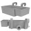 Poolside Cup Holder and Storage Caddy 19