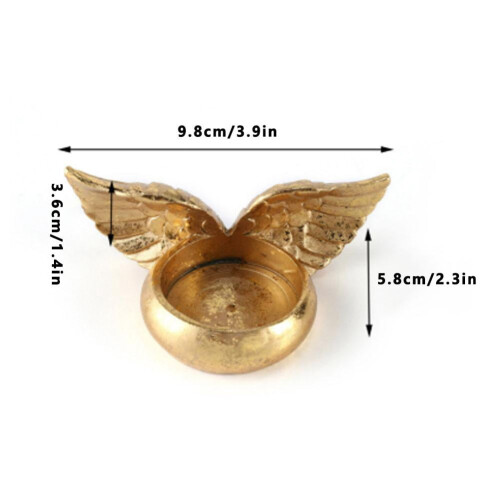 Angel Wing Tealight Holder Resin 2 Pack 1