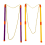 Detachable Double-Pole Bubble Rope, Colorful Ring,, Large-Size Performance Tool 2