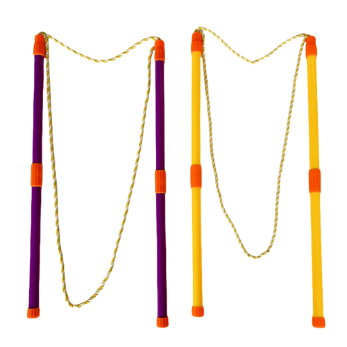 Detachable Double-Pole Bubble Rope, Colorful Ring,, Large-Size Performance Tool 1