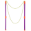 Detachable Double-Pole Bubble Rope, Colorful Ring,, Large-Size Performance Tool 5