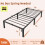Metal Platform Bed Frame (Twin/Full/Queen), No Box Spring Needed, 800 lbs Capacity, Easy Assembly, Under-Bed Storage 2