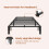 Metal Platform Bed Frame (Twin/Full/Queen), No Box Spring Needed, 800 lbs Capacity, Easy Assembly, Under-Bed Storage 6