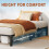 Metal Platform Bed Frame (Twin/Full/Queen), No Box Spring Needed, 800 lbs Capacity, Easy Assembly, Under-Bed Storage 7